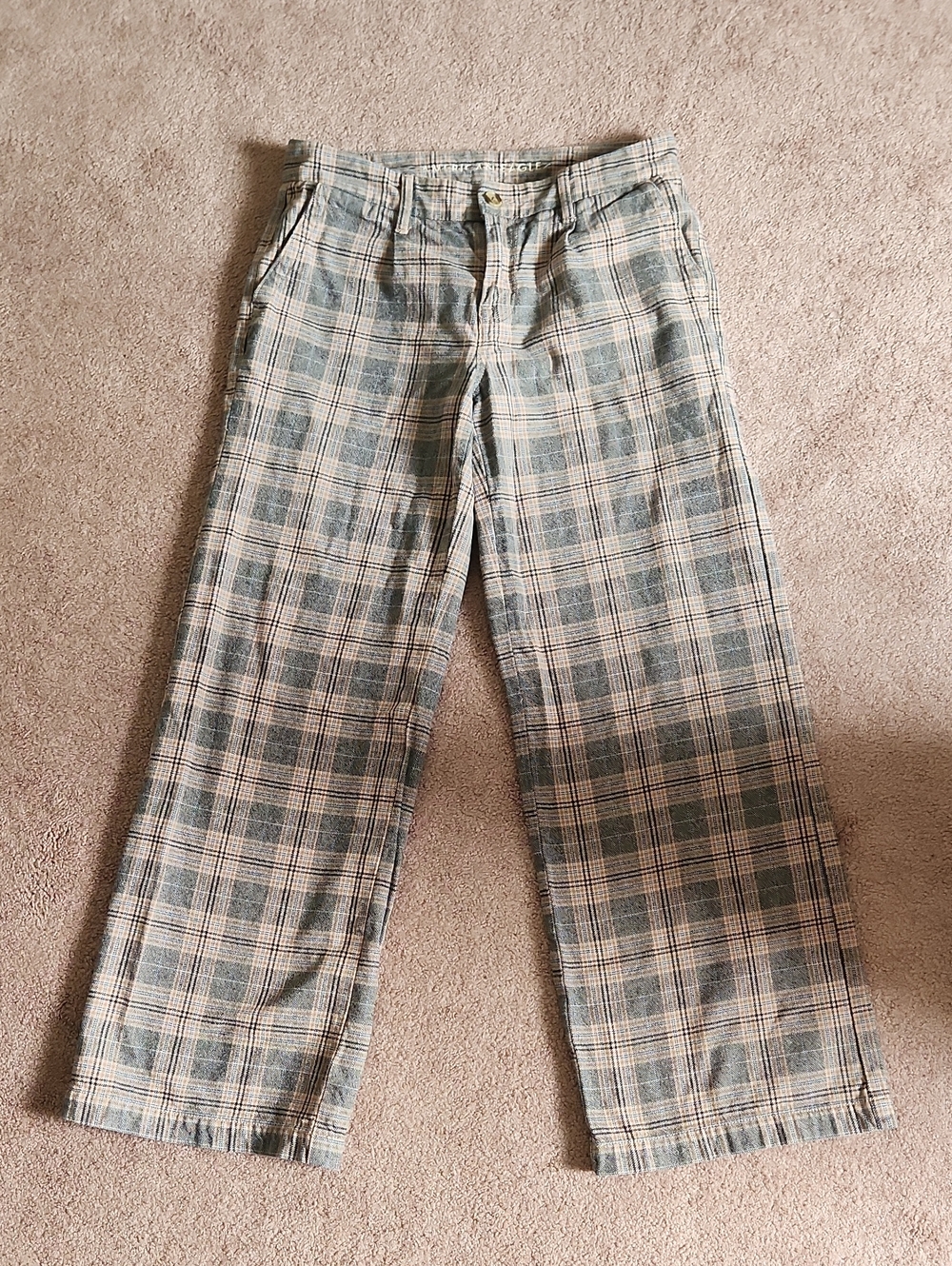 American Eagle Low-rise Trousers